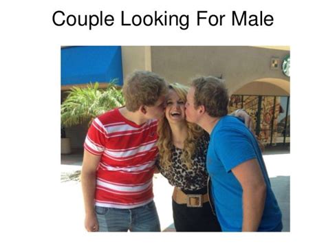 couples looking for men